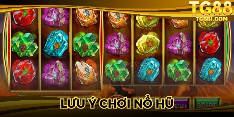 Lưu ý khi thực hiện vòng quay slot online